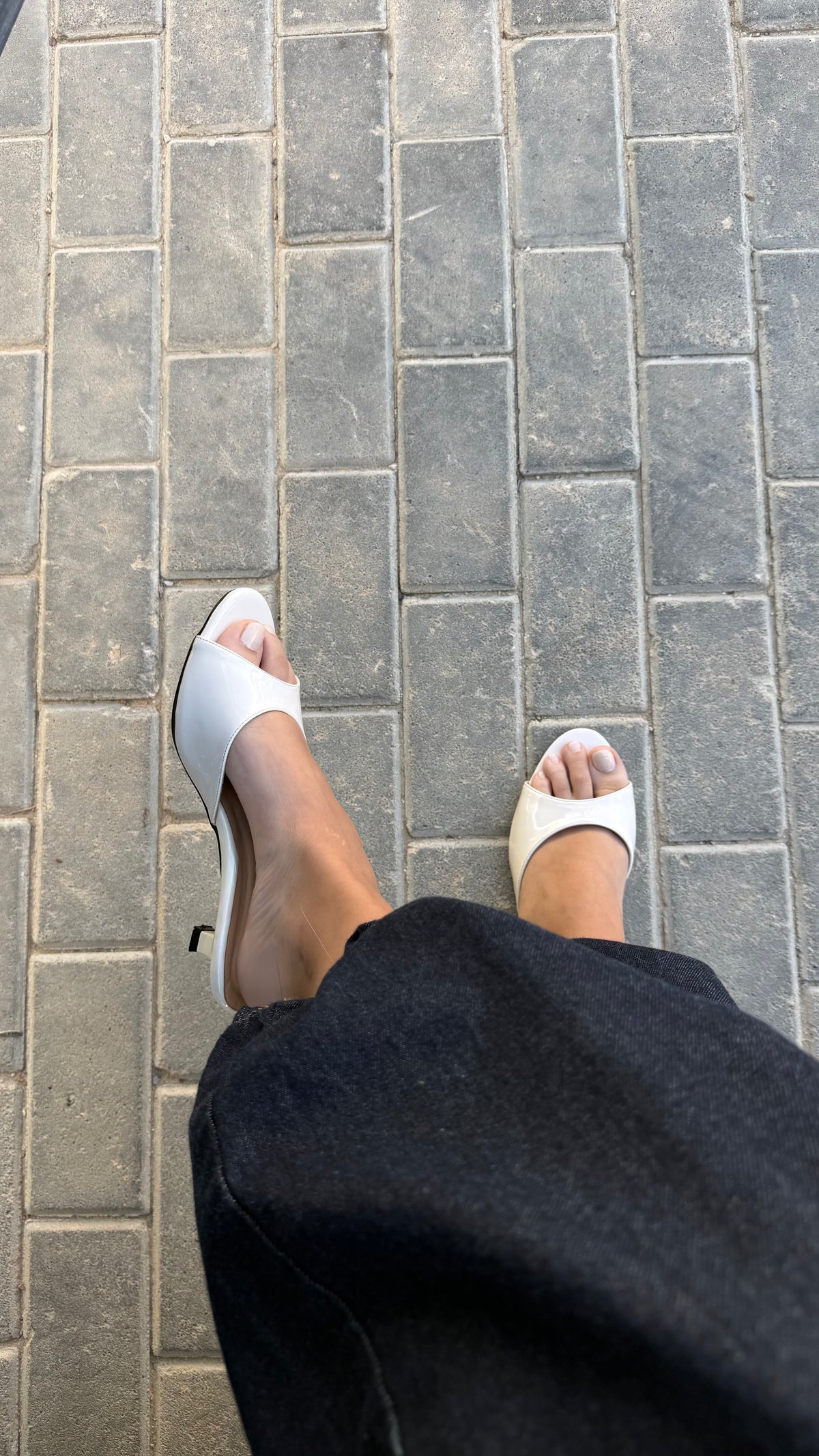 Luna Kitten Heels - cream