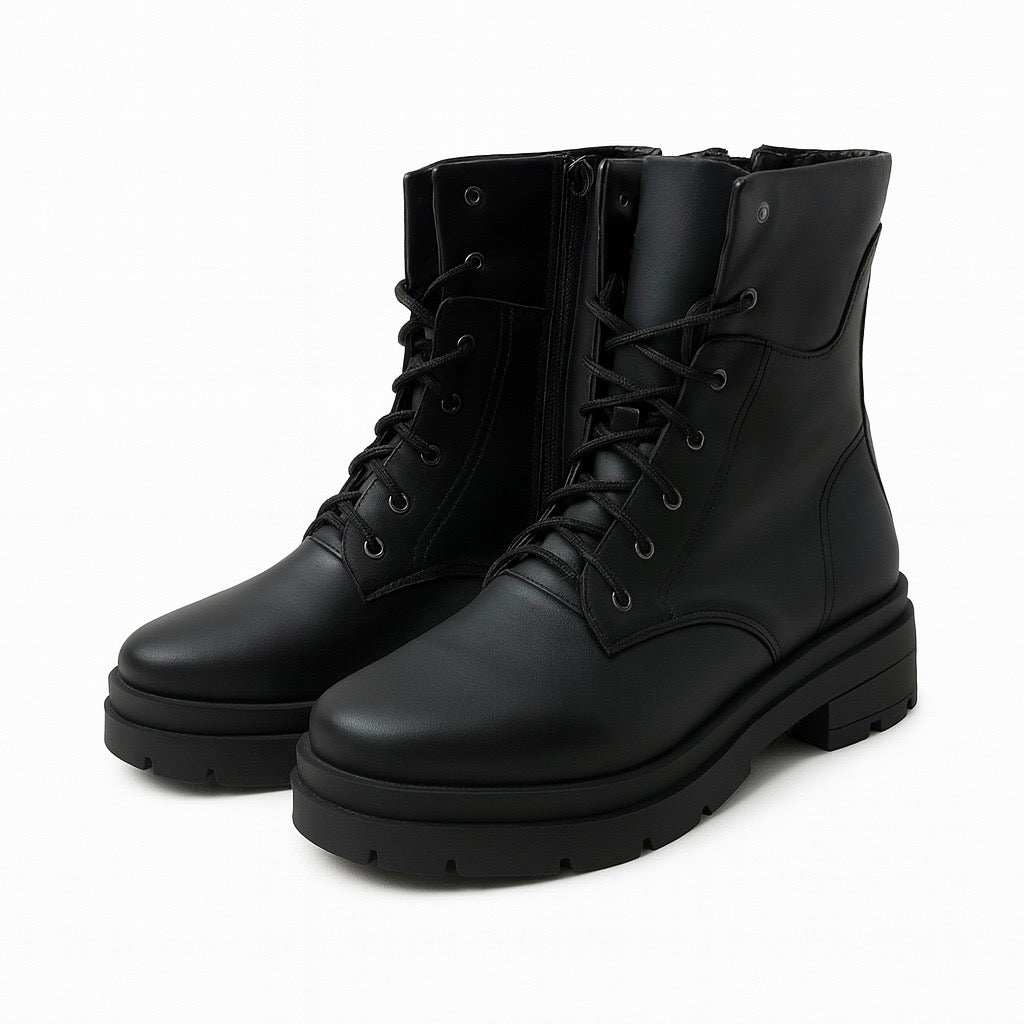 Black Combat Boots