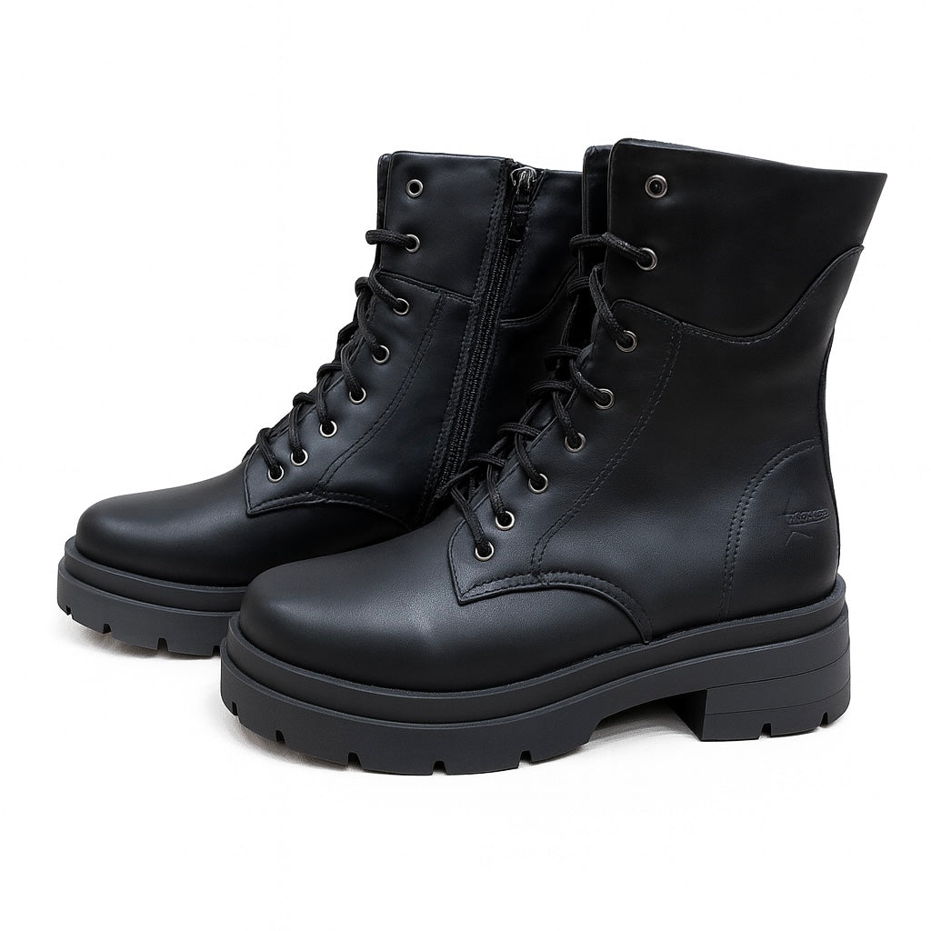 Black Combat Boots