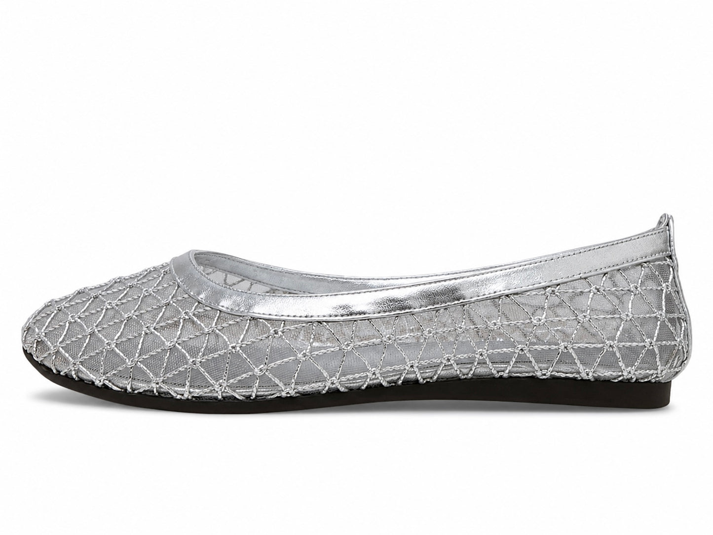 Silver Mesh Flat