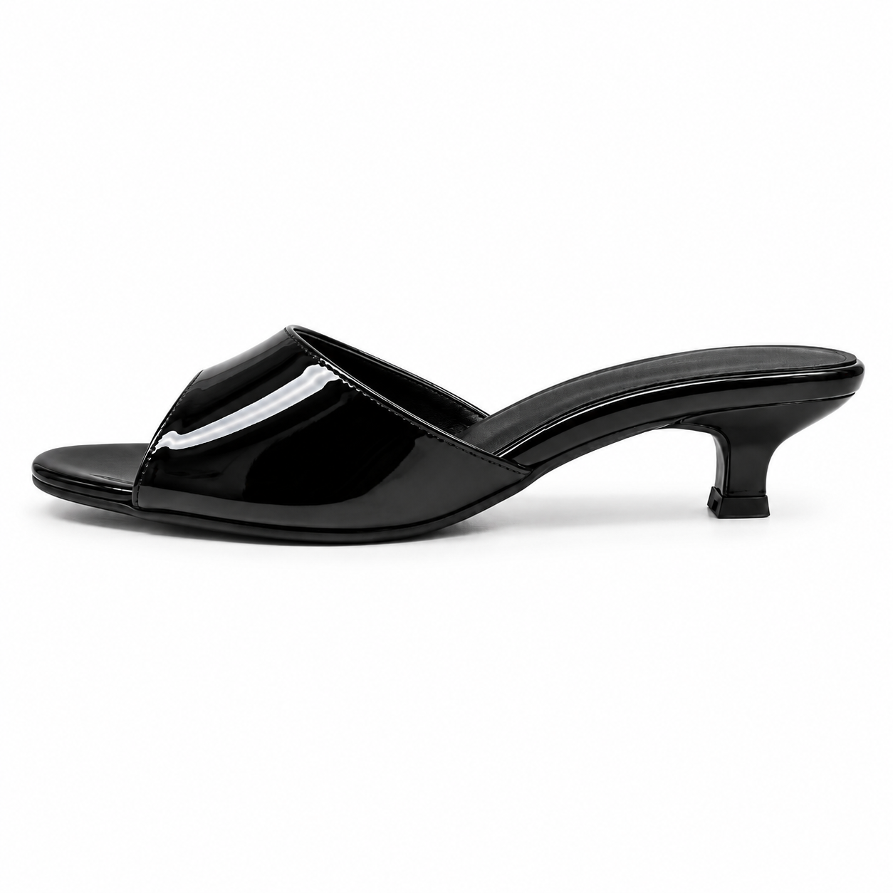 Luna Kitten Heels - Black